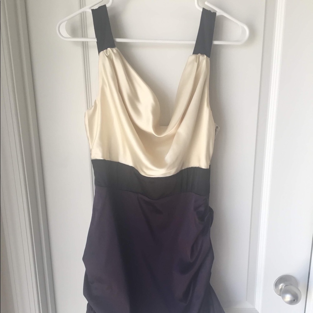 ⭐️2 for $30⭐️ Silky Cinch Dress (DeepPurple/Cream)